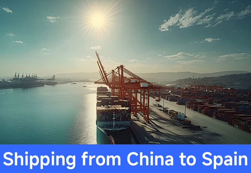 shipping from China to Spain