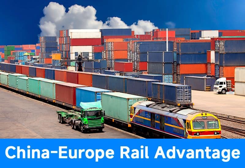 China-Europe rail advantage