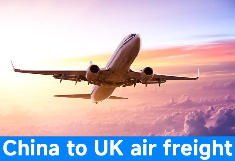 air freight from China to UK